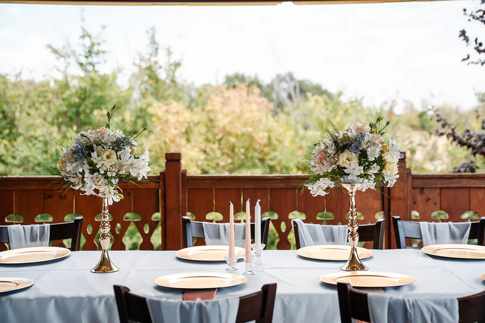 International wedding at Starosel Spa Hotel – wedding décor 3