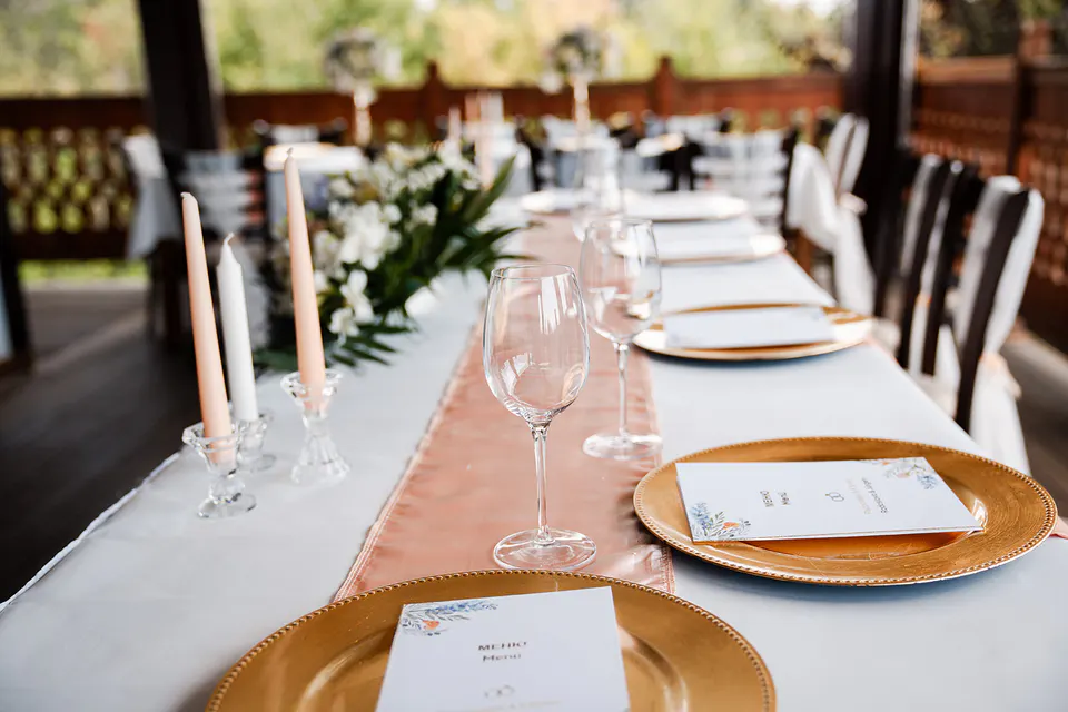 International wedding at Starosel Spa Hotel – wedding décor 8