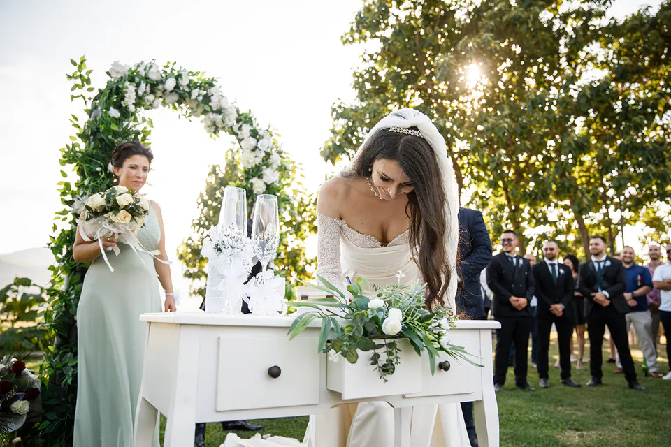 Villa Yustina – elegance among the vineyards – wedding décor 9