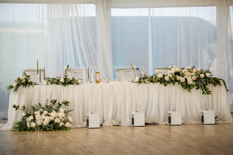 Villa Yustina – elegance among the vineyards – wedding décor 11