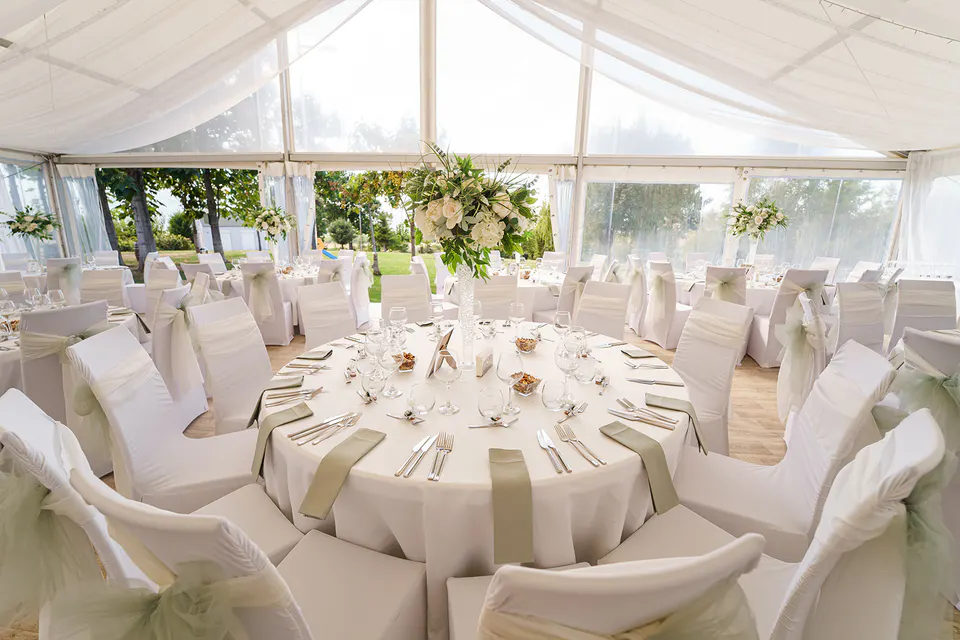 Villa Yustina – elegance among the vineyards – wedding décor 7