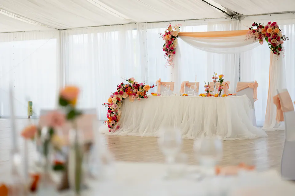 The colours of happiness – Villa Yustina – wedding décor 2