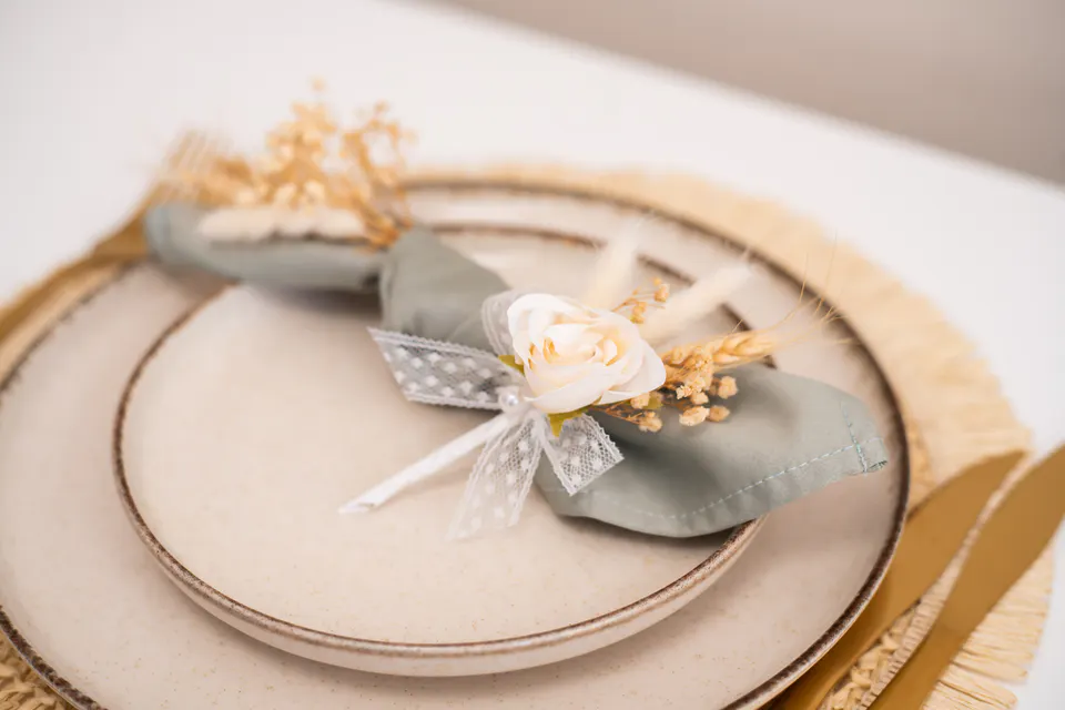 Boutonniere “Boho Chic” – Boutonnieres & bracelets