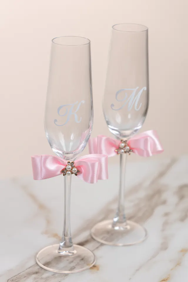 Mr & Mrs glasses – colour classic – Toasting glasses