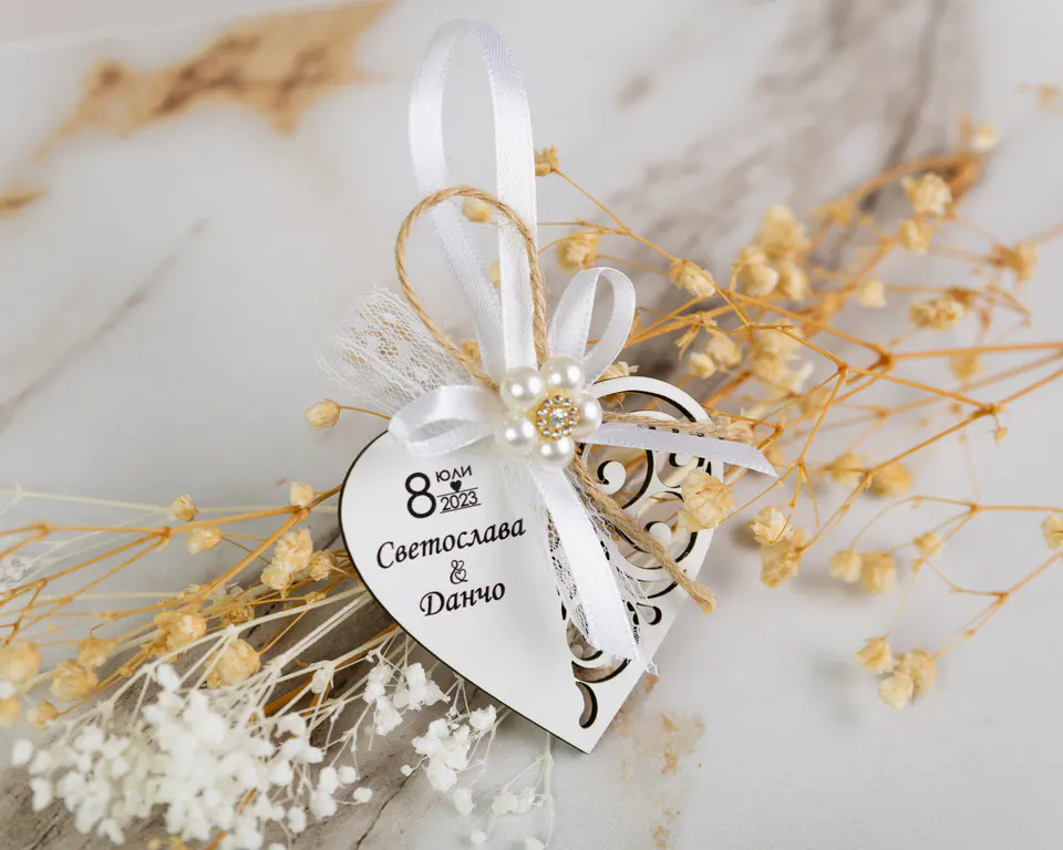 Favour “Memory in the Heart” – Wedding favours