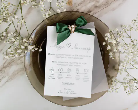 Invitation “Royal Ribbon” – Wedding invitations